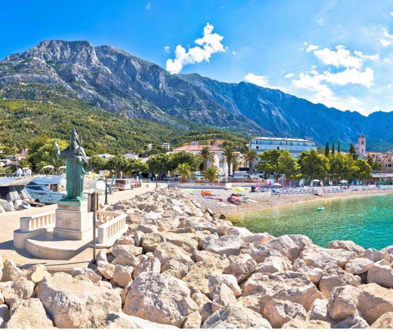 Apartmani Roko Baška Voda Kültér fotó